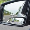 2Pcs/Set Car Rearview Mirror Car Reversing Auxiliary Mirror Rectangular Curved Blind Spot Mirror