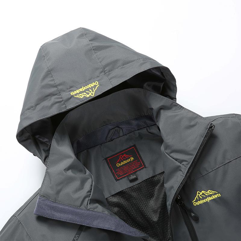 Unisex Autumn/Winter Lightweight Windbreaker Jacket for Outdoor Activities
