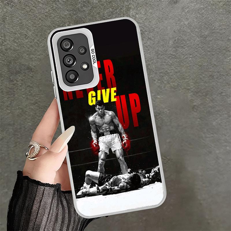 Mike Tyson Boxer Mann Weiche Handyhülle für Samsung A17 A16 A15 A14 A13 A57 A56 A55 A54 A53 A37 A36 A35 A34 A33 A26 A25 A24 A23 A52