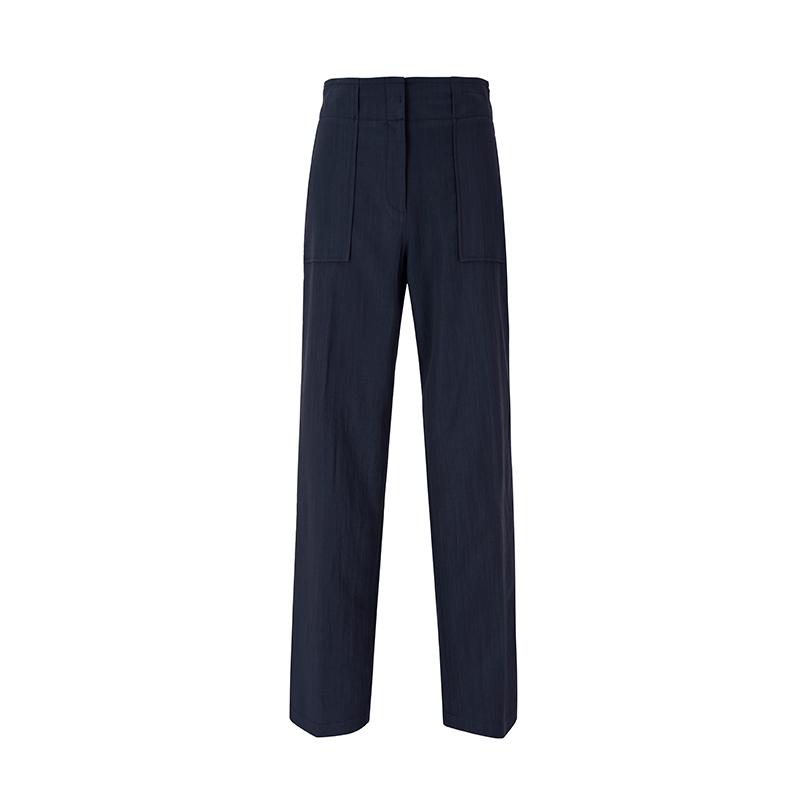 VISITINNEWYORK Out-Pocket Wide Slacks (Vy5Lp3H)