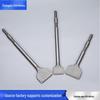 Hexagonal Flat Chisel Hammer Drill Bit for Wall Grooving and Penetration