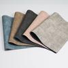 Nordic PU Leather Placemats Double Color Waterproof Oil Resistant Heat Insulation Dining Table Mats Coasters Luxury Style