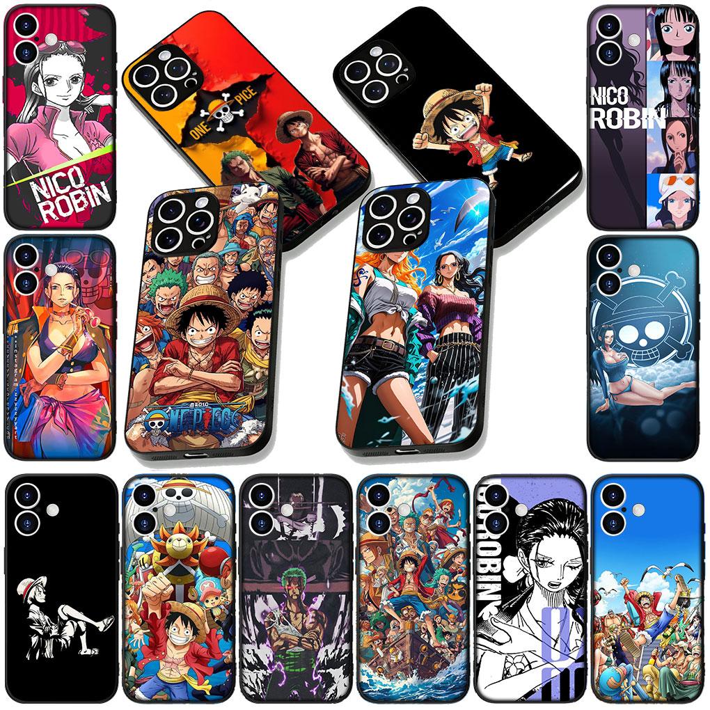 Cover for Samsung Galaxy S22 S21 S20 FE Ultra Plus A35 A36 A55 A37 A33 A34 A57 Case Roronoa Zoro One Luffy Nico Robin Piece