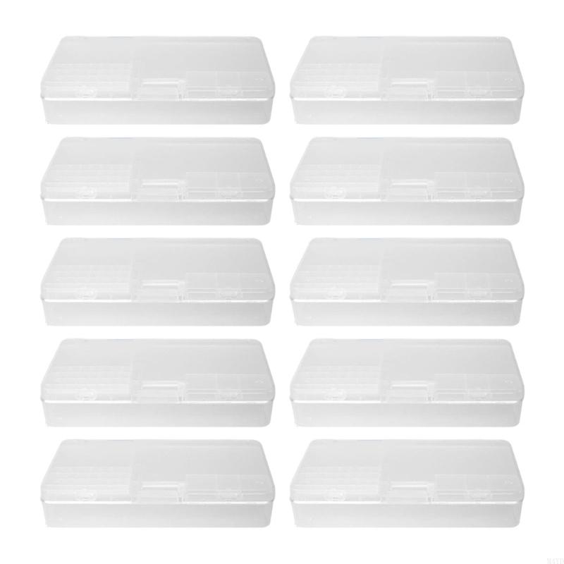 Impact Resistant Tool Case Waterproof Construction Tool Box For Workshop And Household Organization M4YD