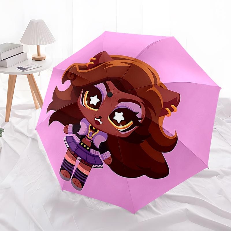 

Star-Shaped Outdoor Umbrella with Automatic Open/Close Mechanism - Foldable Design, 8-Rib Iron Frame, Perfect for Fans and Travelers, Ideal