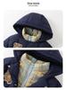 Kaka Panda Kids' Winter Padded Jacket: Warm Cotton Coat for Boys, Girls, and Toddlers (Autumn/Winter)