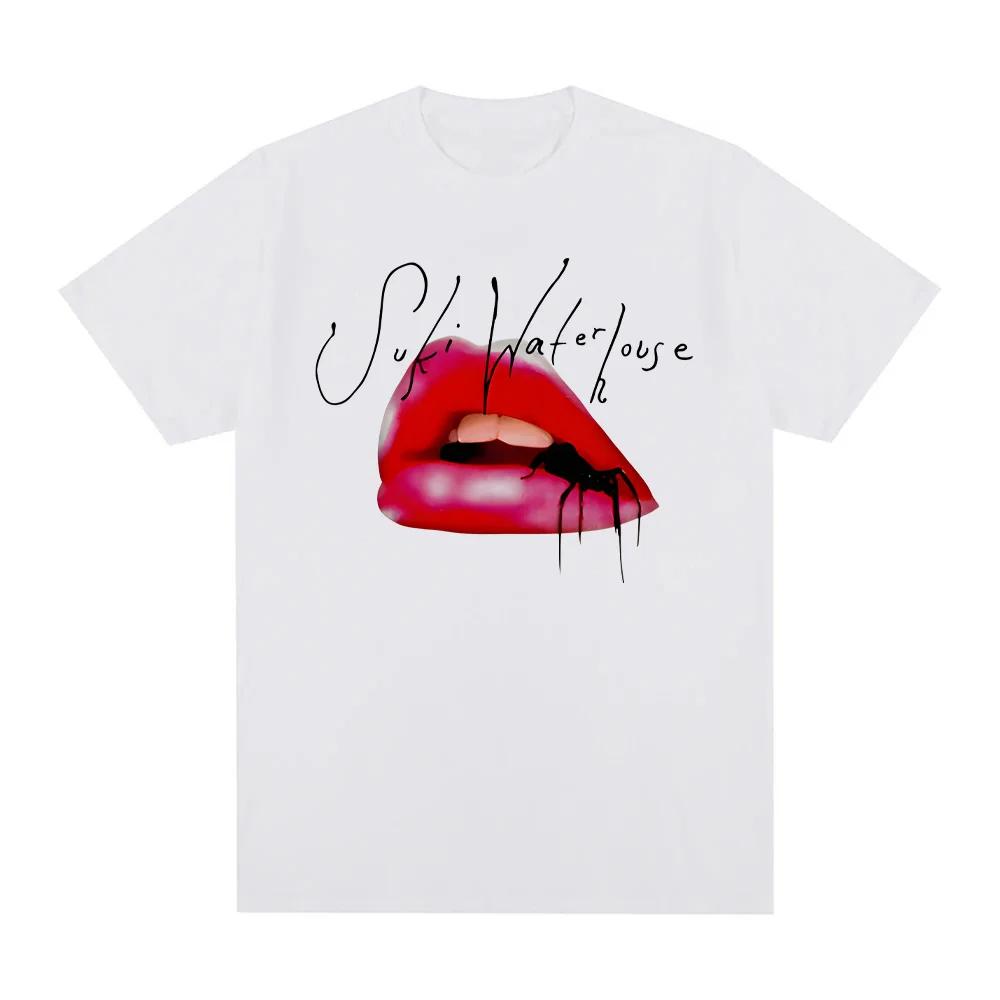 Spider Baby TEE Suki Waterhouse 2025NEW TOPS Singer's Same Style Vintage High Quality Summer Album Hip Hop Tshirt