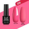 PHOENIXY 5ml Nail Gel Polish Pink Nude UV Gel Polish Glitter Nail Art Soak Off UV Gel Nail Polish