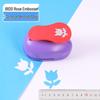 Children's DIY Embossing Machine: Easy Large Flower Punch for Kindergarten Craft and Paper-Cutting Projects