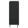 Drawer Cabinet Black 66 x 34.5 x 92 cm Particleboard