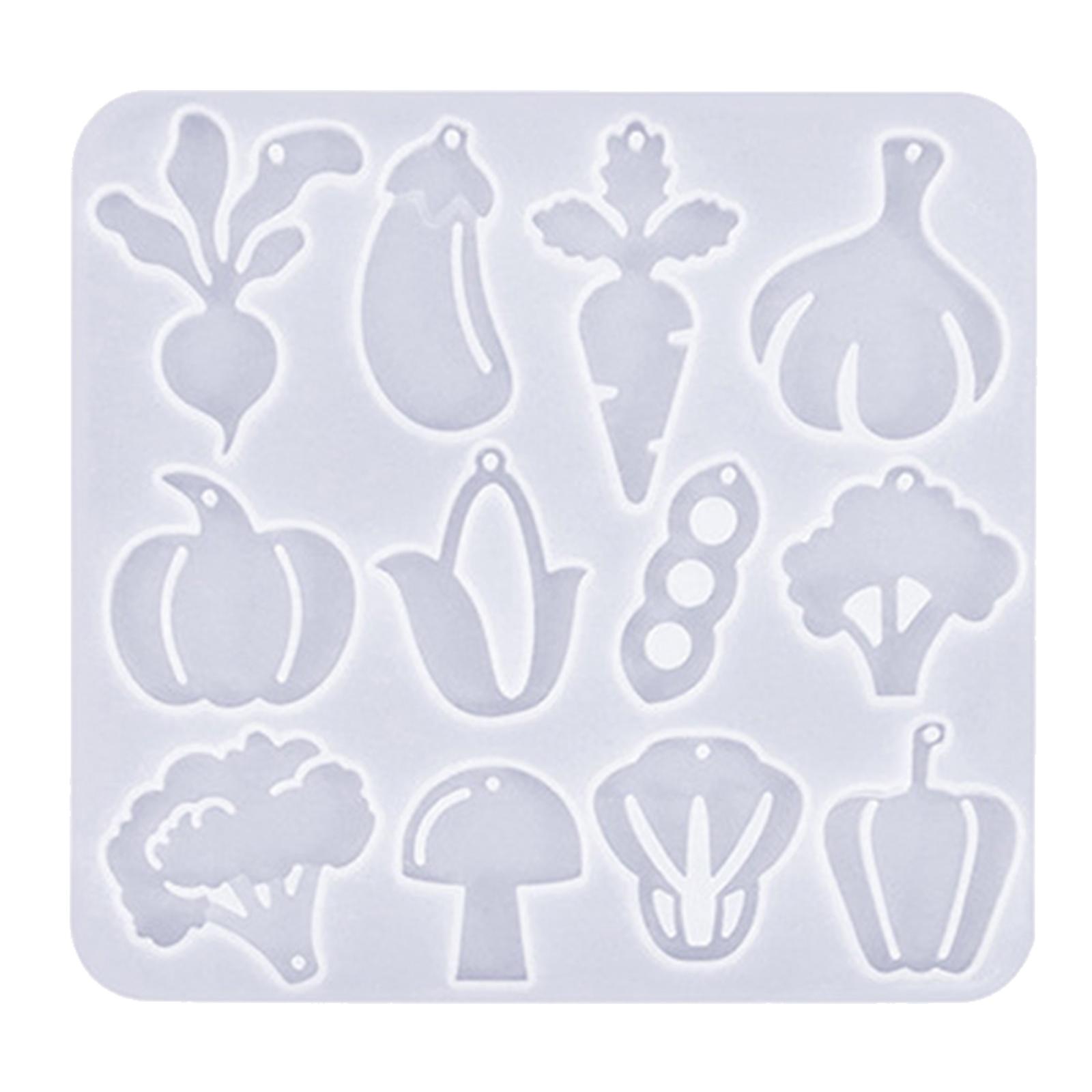 

Фруктовые серьги Силиконовые формы Ювелирные изделия из смолы Формы для подвесок Формы для поделок Формы для изготовления украшений из овощей Формы для поделок 4