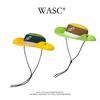 Waterproof color matching surf hat large brim sunshade sunscreen bucket hat quick drying outdoor street basin hat