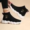 Fashion Fashion Sports Shoes Child Children Girl Breathable Socks Shoes Women a Pedal Platform Leisure Sports Parent Child Style