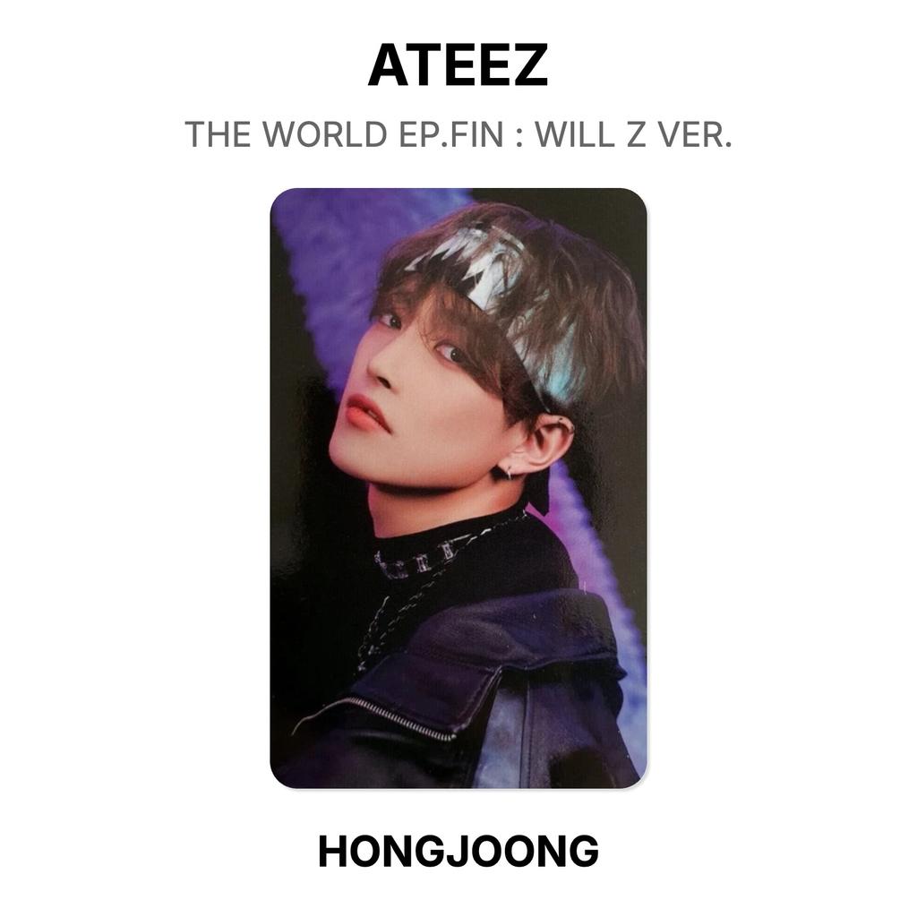 ATEEZ DIE WELT EP.FIN : WIRD Z VER. Offizielle Fotokarte