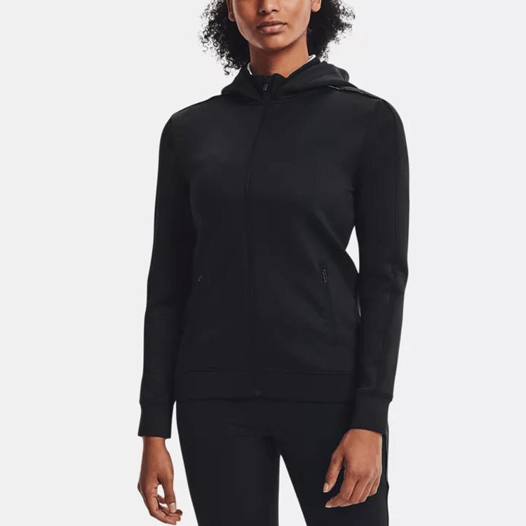 Under Armour Storm Golf Hoodie Women Outerwear Black 1366352-001