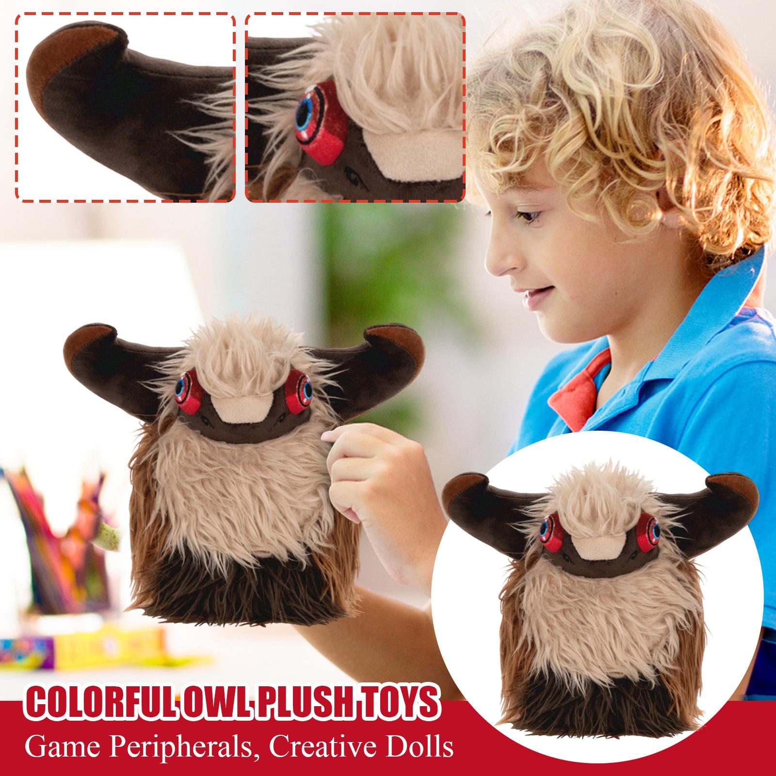 

Красочные плюшевые игрушки-совы, игровые аксессуары, креативные куклы One Size