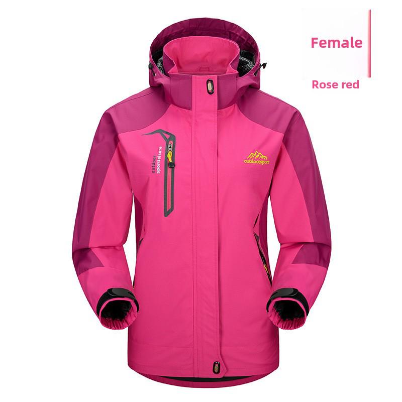 Thin Outdoor Windbreaker Jacket with Logo – Ideal for Spring & Autumn Sports or Workwear
