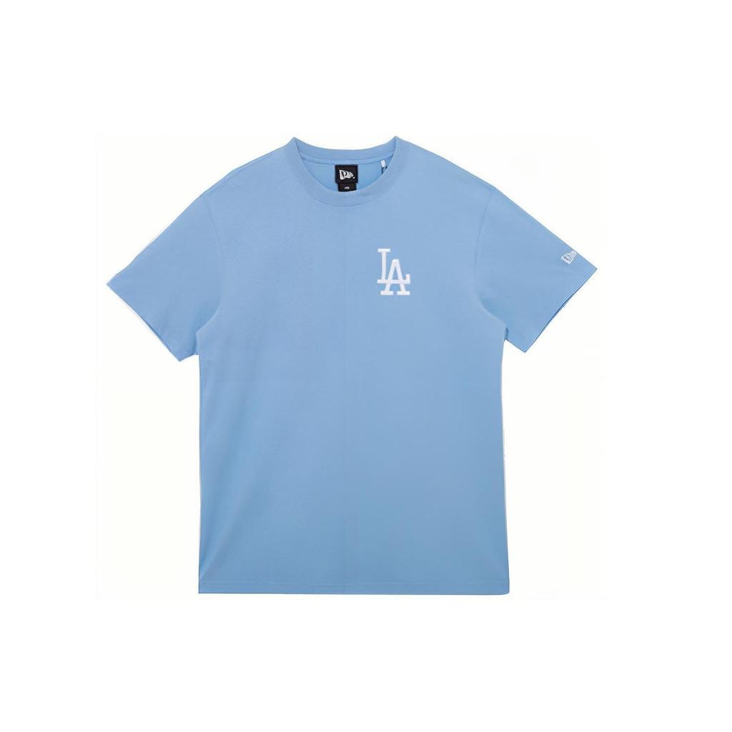 New Era SS22 Letter Logo Printed T-Shirt Unisex tops Blue 13075371