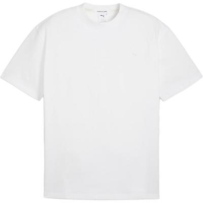 Pull Uni Col Rond Décontracté Respirant Manches Courtes T-shirt Homme Hauts Blanc 624009-02