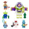 8pc Toy Story Building Blocks Bricks Buzz Lightyear Woody Diy Gift Kids