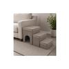 Pet Steps Upholstered Pet Stair Step Dog Stairs Cushioned Dog Steps Boxy for Pets, Bed, Sofa