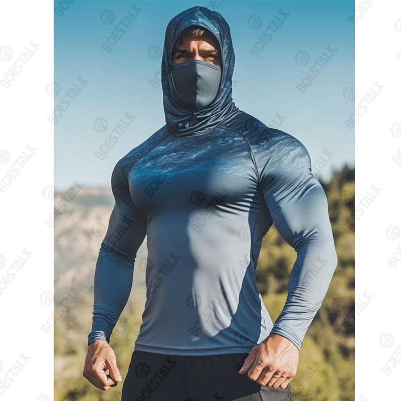 

Quick-Dry Camo Sun Protection Fishing Neck Gaiter and Lightweight Outdoor Sports Wear Small