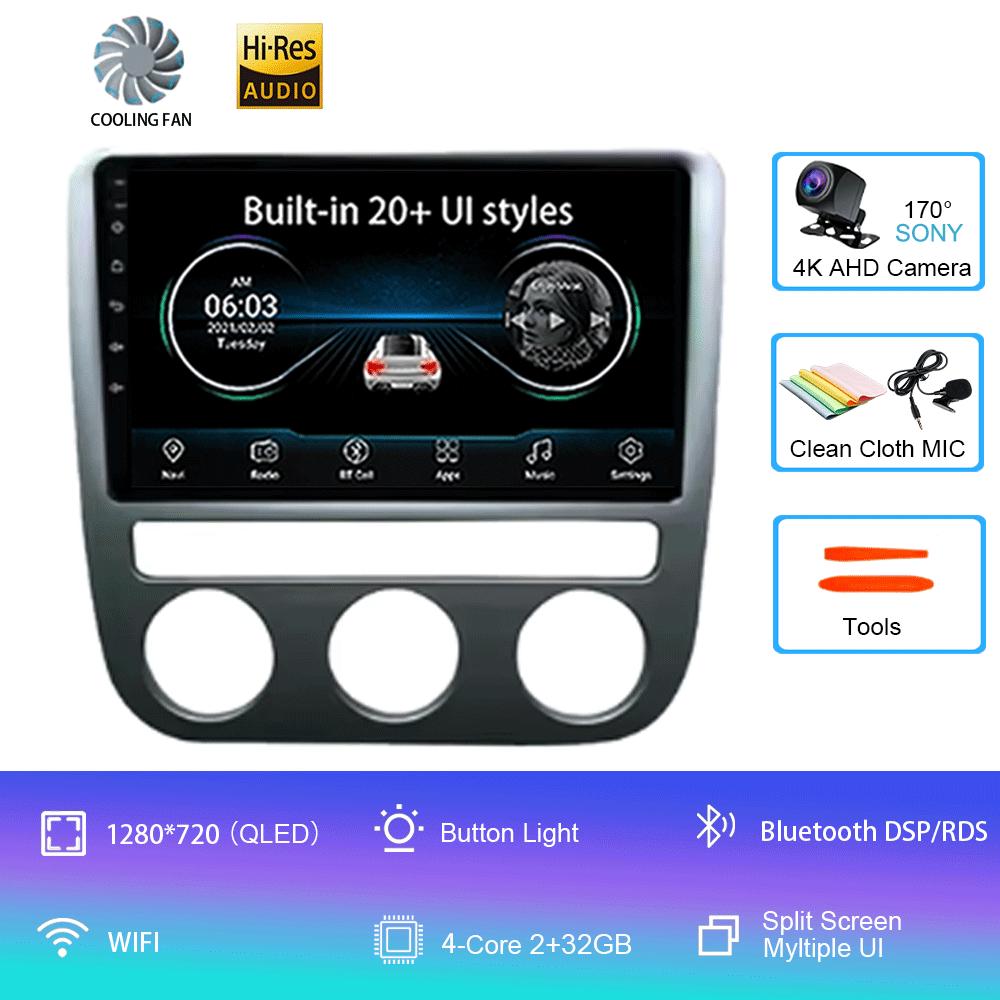 

Для Volkswagen VW Scirocco EOS 2009-2016 Автомобильное радио Мультимедиа 4G WIFI Carplay GPS Навигация Android 14 Плеер 2 Din Стерео DSP CHINA