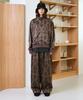 Helement Koi Pattern Track Top (Mocha)