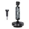 Shockproof Aluminum Alloy Electric Car Suction Cup Mount For Dashboard Camera With 2Prong Connectors Adjustable Angles