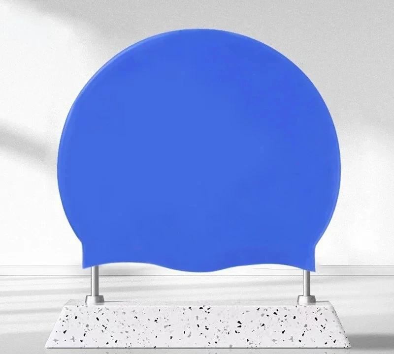 Swimming Cap Silicone Waterproof Swim Hat For Men Women Adult Kids Long Hair Pool Caps Diving Swimming Equipment Elastic Cap New
