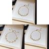 Fashion Cat Eye Jewelry Flower Bracelet With Gold Electroplating For Womens Accessories