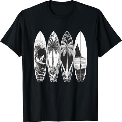 Tricou Vintage Surfer Clasic Surfing Retro Placă de Surf Surfer