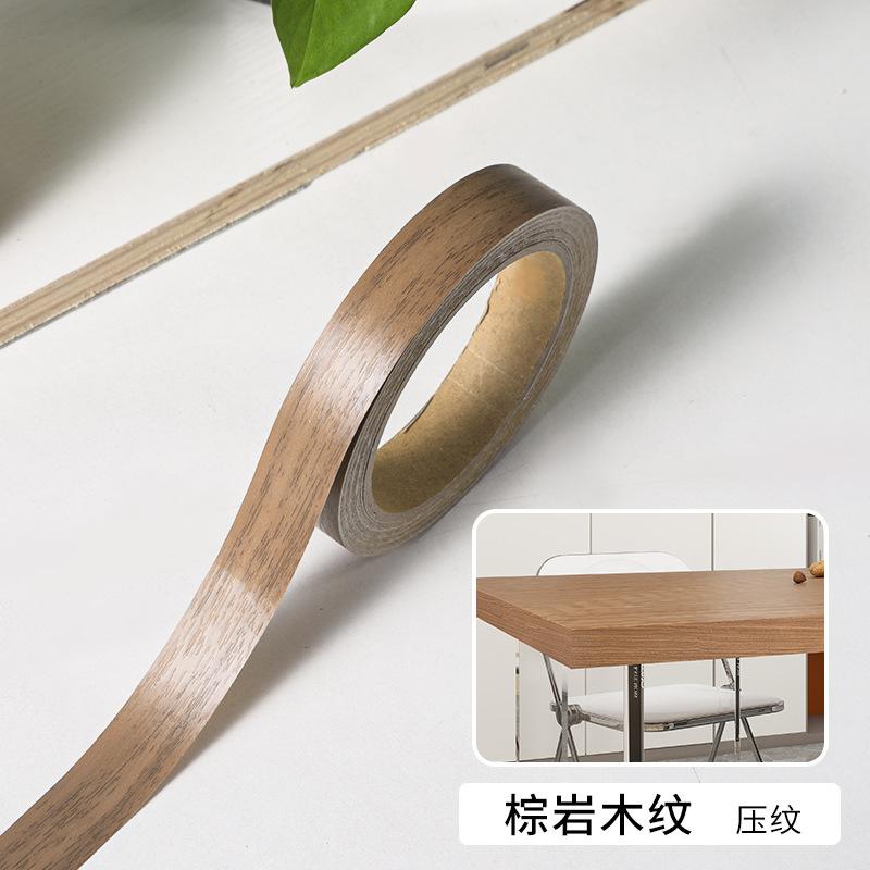 Wood Grain Tape, Wood Color Border Decoration Strip, Cabinet Furniture, Wooden Board Edge Banding Strip, Floor Gap Sticker