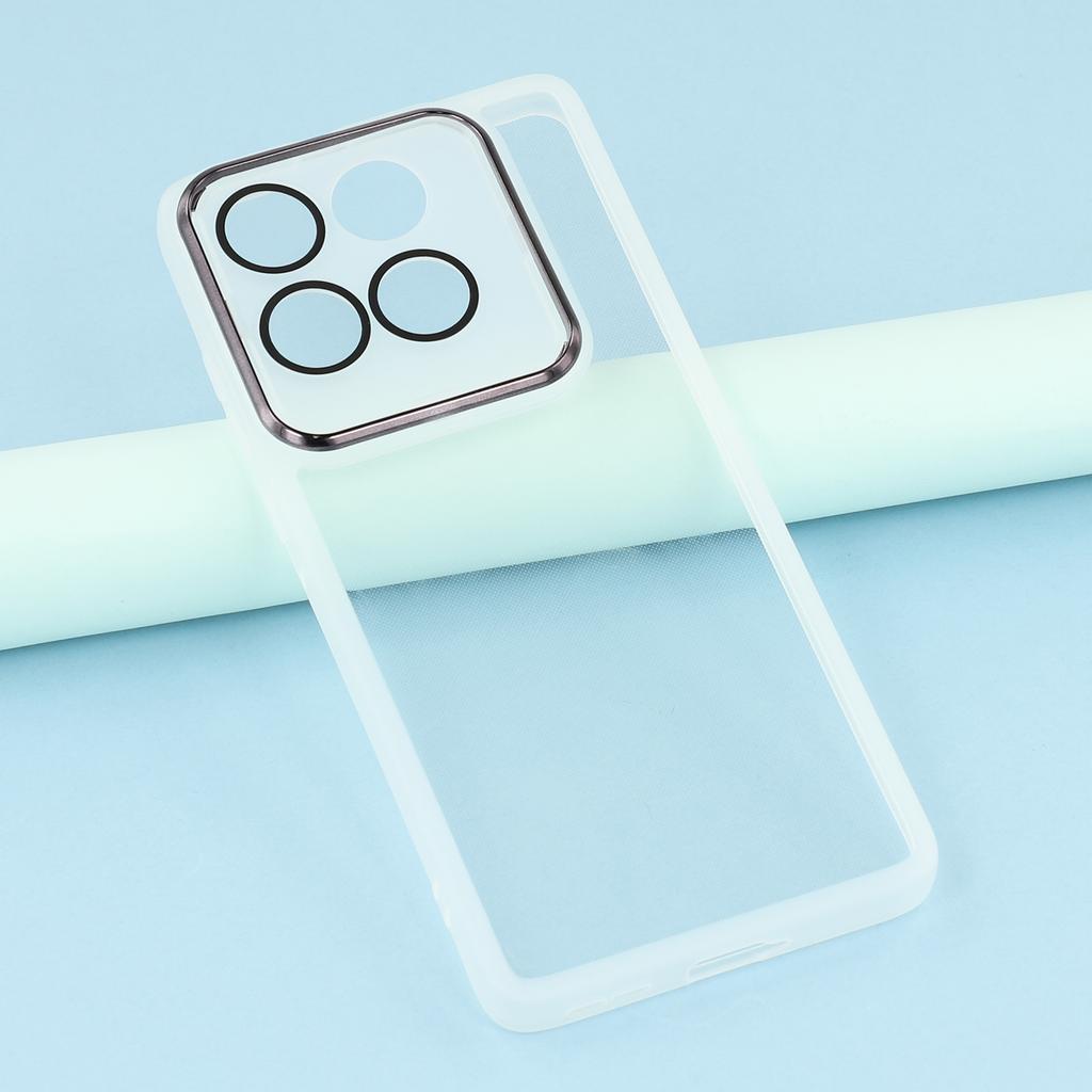 For Motorola Edge 60 Fusion 5G/Edge 60 5G Case Electroplated Camera Frame TPU Phone Cover