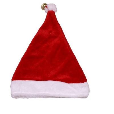 Santa Claus Hat Plush Size 26X40Cm Christmas