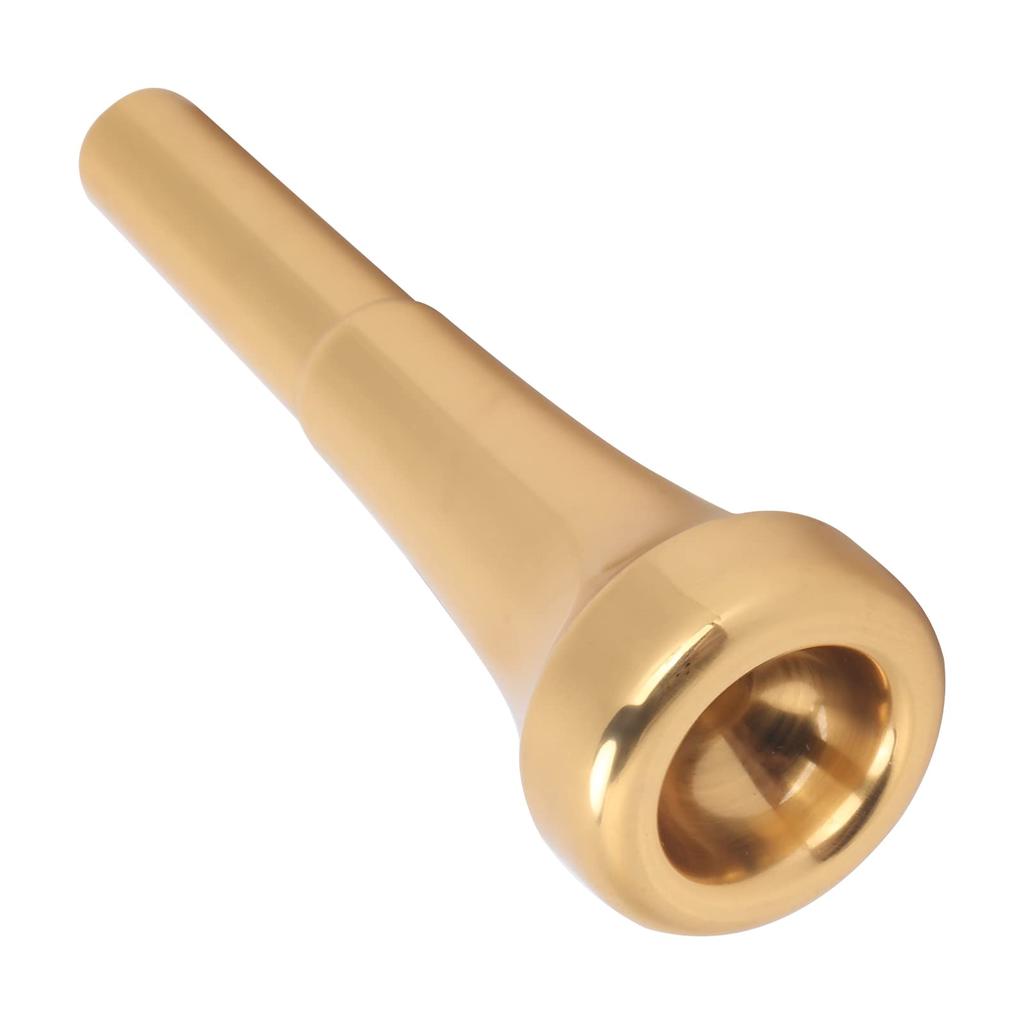 Trumpet Bright Brass Mouthpiece for Deformation Musical Instrument Brass Material Mouthpiece, Tone, Beginners, Resistant, Practice, Part, (3C)