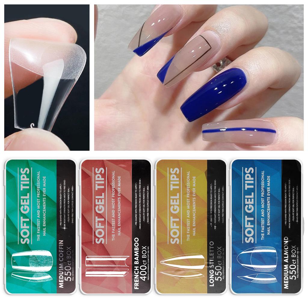 Porcelain White Box Nail Art Piece Ultra-Thin Non-Marking Matte, No Engraving And Grinding, Hand-Worn Nail Fake Nail