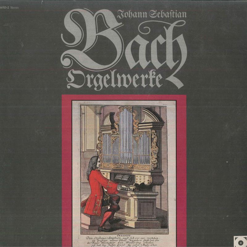 

LP Record GUSTAV LEONHARDT Bach Orgelwerke 265132 SONOCORD Germany Classical Used