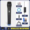Wireless Microphone 2 Channels VHF Fixed Frequency Handheld Mic Micphone For Party Karaoke Professional Church Show Meeting