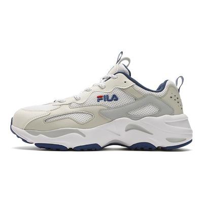 Tracer Comfortable Low-Top Running Shoes Men Sneakers FILA-White F12M442126FWL