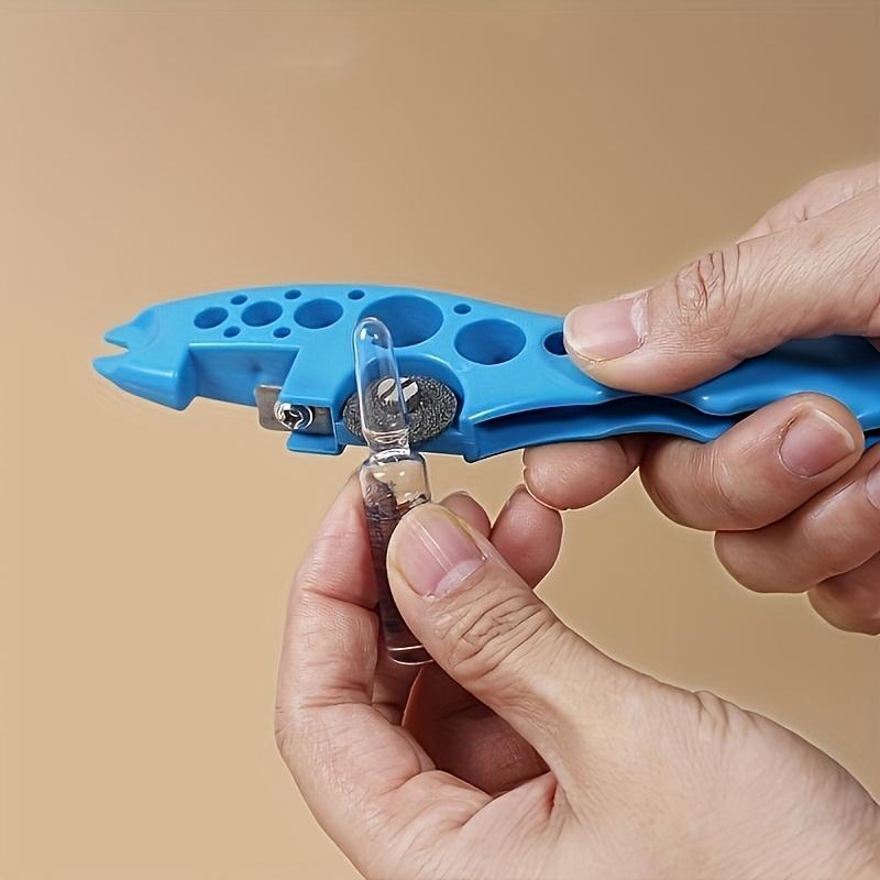 1 Stück FlexiBottle Silikon Fläschchenöffner Multifunktionaler Flexibler Ampullenschneider, Tragbares Medizinisches Fläschchen-Spenderwerkzeug