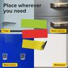 54pcs Colorful Magnetic Labels Writable Whiteboard Tag Fridge Office Garage Refrigerator Locker Shelf Organization Fridge Magnet