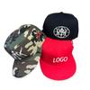 Manufacturer Low MOQ Custom Fitted Hats Men Big Head 6 Panel Baseball Snapback Hat Embroidery