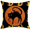 Halloween Pumpkin Ghost Print Pattern Cushion Cover Home Living Room Sofa Decoration Throw Pillow