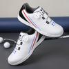 Foreign trade golf shoes men's and women's waterproof rotating button couple golf shoes casual sports shoes