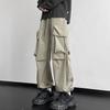 Männer Y2K Casual Kordelzug Harajuku Baggy Cargo Hosen Band Hosen Jogginghose Streetwear Track Hosen Für Männer