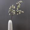 Plastic Silk Cherry Blossom Branch Real Touch Fake Flower  Valentine's Day Gift
