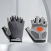 1Pair Sports Half Finger Bike Gloves Outdoor Cycling Fitness Breathable Shock-Absorbing Anti Slip Running Gym Half Cut Gloves