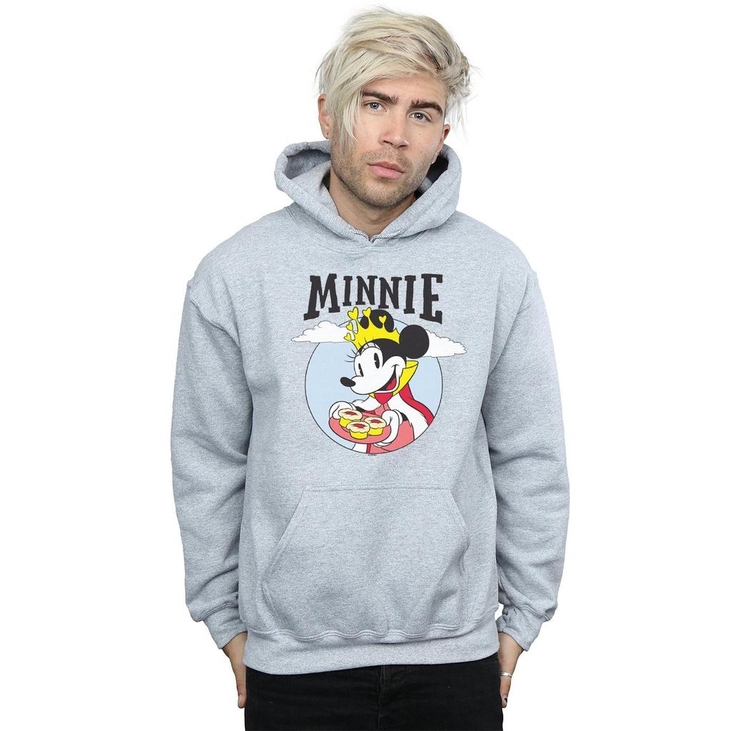 Disney Felpa con cappuccio Minnie Mouse Queen da uomo