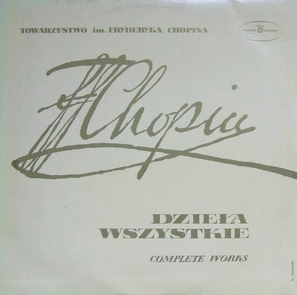 

LP Record FRDRIC CHOPIN Dziea Wszystkie Complete Works SX0077 Polskie Nagrani Poland Classical Used